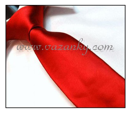 Kravata - vázanka Červená
